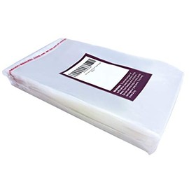 100 CT 4x6 inches Clear Cello Cellophane Plastic Bags, Re-Sealable Self-Sealing Cello Bags Great for Cookies, Decorative Wrappers, Party Favors, Candy and More (4 x 6 inches)