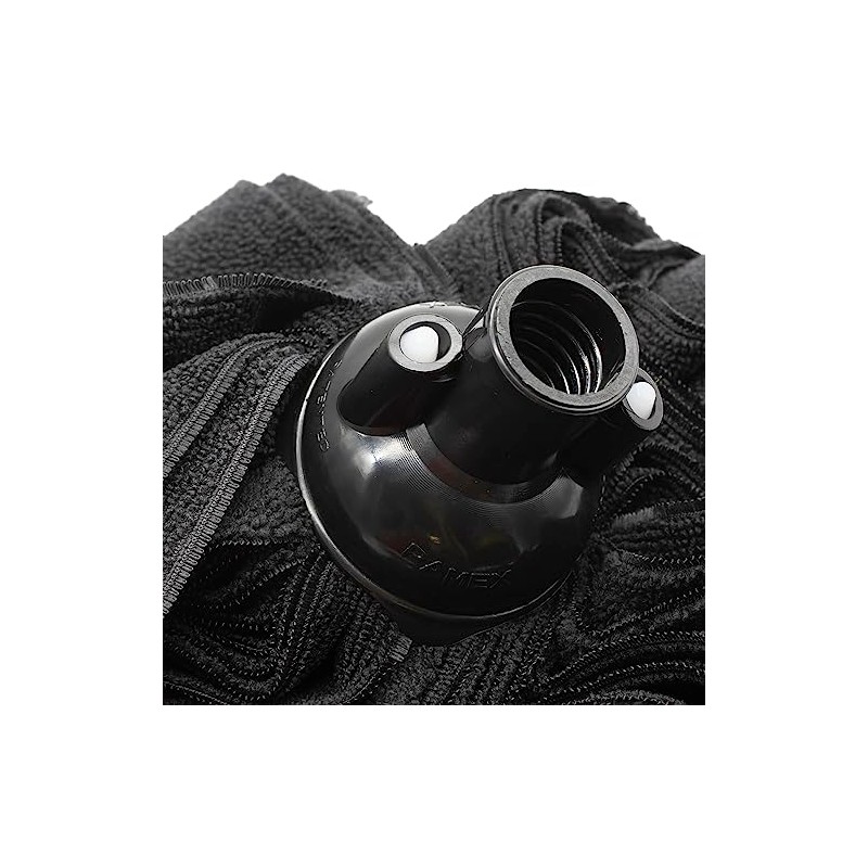 CABLEPELADO Ecological Mop Microfibre Flat Stripes (Black)