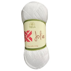 TIBSA | Paquete de 5 madejas 100g c/u | Estambre para crochet | Estambres para tejer ofertas | Yarn estambre grueso | Estambres para tejer | Estambres | Hilo crochet | Hilos para tejer crochet hilaza (Blanco)
