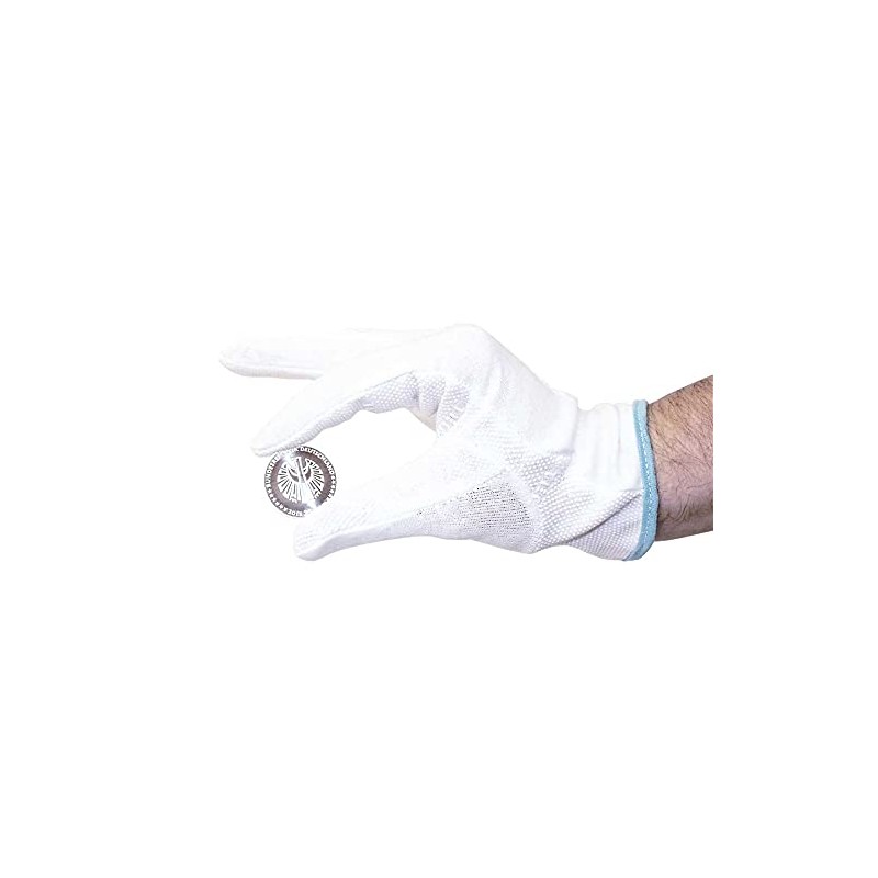 Lindner 8045 Cotton Gloves with Grip