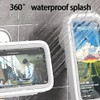 AIXXCUVQ Phone Shower Holder Waterproof Enjoy Favorite Music in Shower