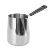 Long Handle Coffee Toroid Pitcher 304 Stainless Steel Rustproof Smoother