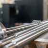 sourcing map Fully Threaded Rod M8 x 300mm 1.25mm Thread