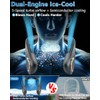 KJXIC Bladeless Wearable Neck Fan - Powerful Portable AC Cooler