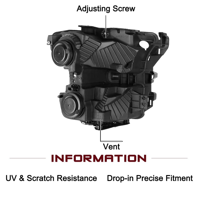 JSBOYAT Headlight Assembly Replacement for 2015-2017 Ford F150 Headlamp (Left