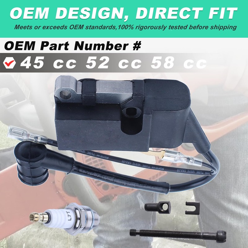Ignition Coil Module for 4500 5200 5800 45cc 52cc 58cc