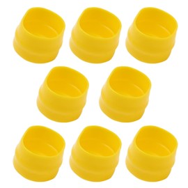 8-Pack Axle Cap Bearing Cover M143338 Replacement for John Deere 105 D100 D105 D110 D125 L105 L110 L130 LA105 LA115 X304 X520 Lawn Mower and Lawn Tractor