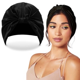 Silke The Eva - Silk Hair Bonnet Cap for Sleeping | Luxurious Silk Protects & Repairs Damaged Hair