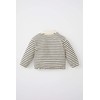 DeFacto Baby Girls' Sweatshirt, off white