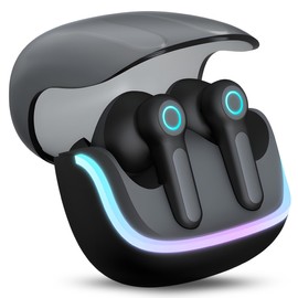 MarkHven Kabellose Bluetooth-Kopfhörer, Bluetooth 5.4, 60H, 4 Mikrofon mit Geräuschunterdrückung, ENC, kabellose Kopfhörer, wasserdicht, USB-C-Schnellladung, bequeme Passform