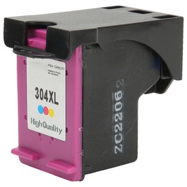 Printer Cartridge 304XL Ink Cartridge Replacement for HP 5055 5052 5010 DeskJet 3755 2600 3752 2652 2655 2622 for AMP 100 H 304XLC Colored
