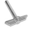 7Pcs Cork Rubber Plug Drill Tool Manual Rubber Plug Hole