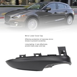 Cubierta Inferior del Espejo Retrovisor para Axela M3 2014 a 2016, Cubierta del Espejo Lateral, Reemplazo de la Cubierta del Espejo Retrovisor Resistente a la (Derecha, 74310