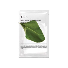 Abib Weak Acid PH Sheet Mask, Houttuami-Fit 30ml, 10 Pieces, Aviv Korean Cosmetics, Skin Care, Mask Pack, Sensitive Skin Moisturizing
