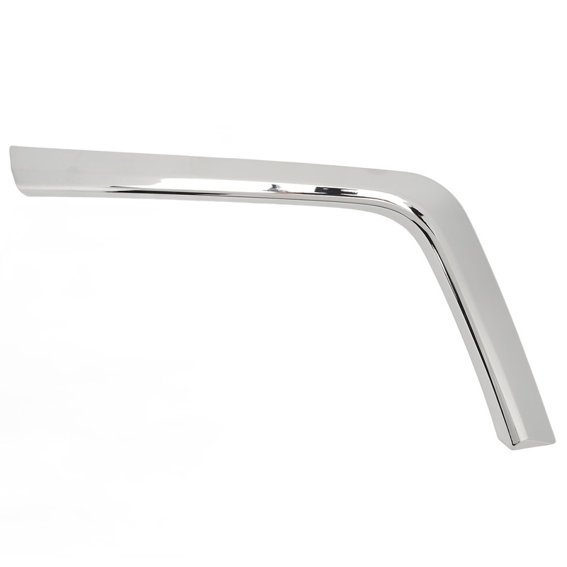 Front Bumper Lower Chrome Trim ABS Side Molding Strips Replacement