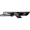 24Designs Compatible Sxt Grille Trunk Emblem Black Silver Version 1