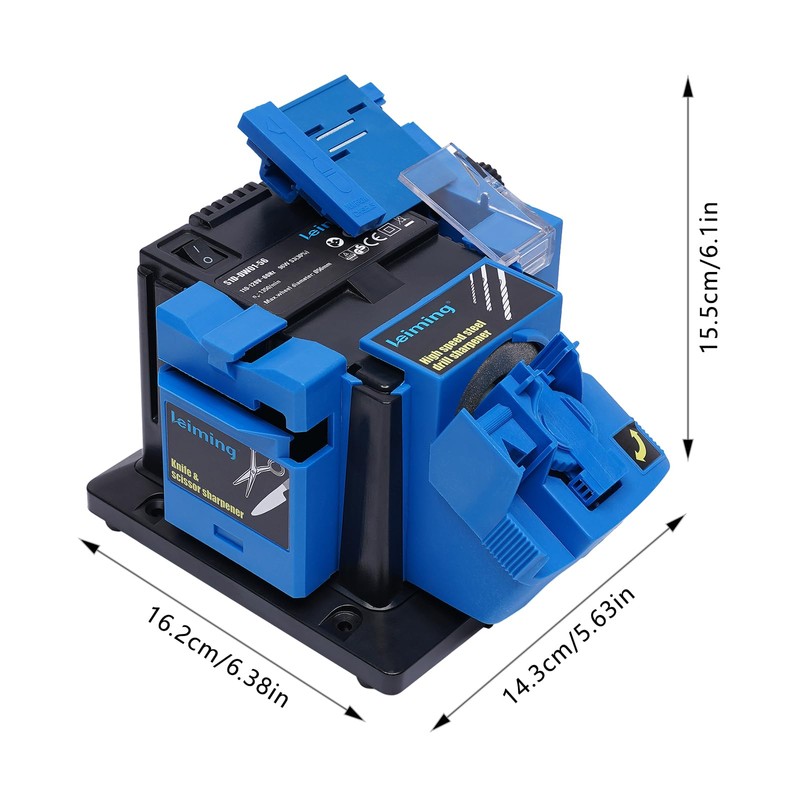 Electric Drill Bit Sharpener,Multipurpose Drill Bit Grinding Sharpener,110V 96W Highspeed