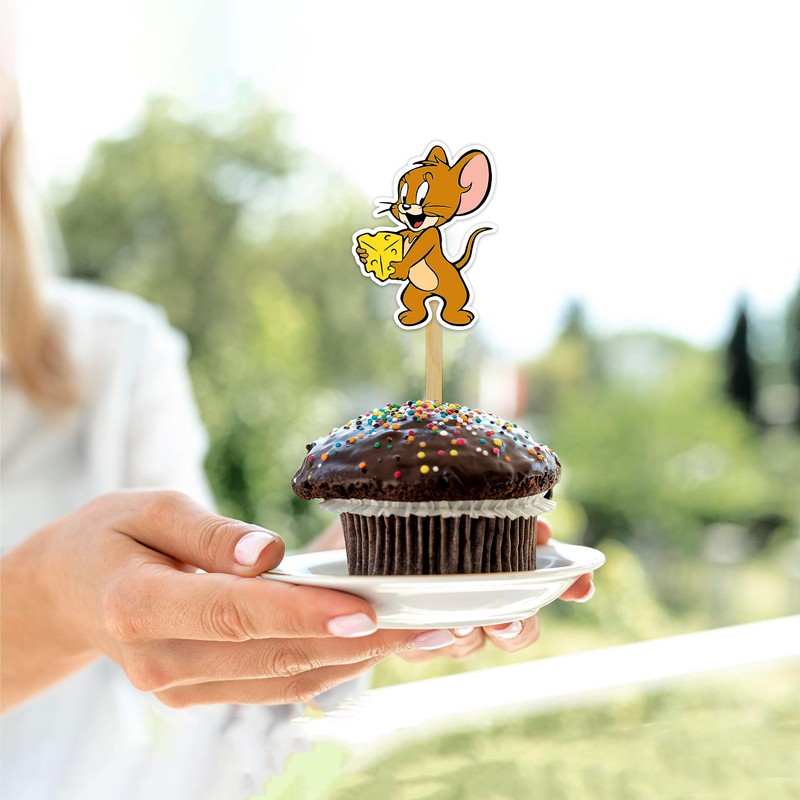 Seyal® Tom & Jery - Decoración para magdalenas
