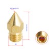 Aopin M6 1,75 mm Extruderdüsen 3D-Drucker 0,1 mm Messing 3D-Drucker