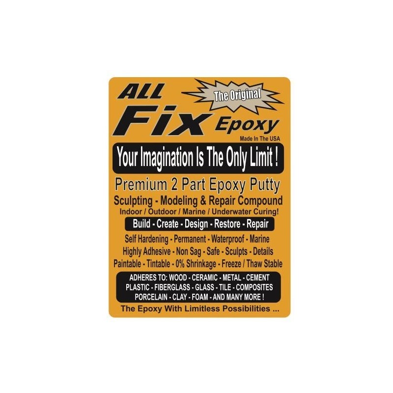 AF-POOL-POXY POOL SKIMMER CRACK REPAIR EPOXY PUTTY Marine Aqua Boat
