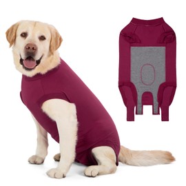 Cyponpy Dog Recovery Suit Female Spay Operation Dog Body Suit After Surgery Male Dogs Surgical Recovery Onesie Medical Vest Post Op Dogs Surgery Shirt Cone Alternative Anti Lick Wounds Protector