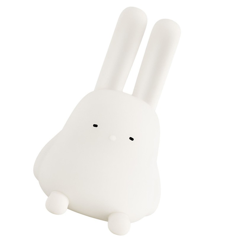 Bunny Night Light Delay Turn Off Cute Soft Silicone Kids