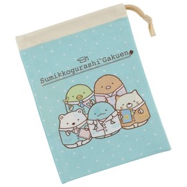 Skater KB62-A Sumikko Gurashi School Lunch Box, Cup Bag, 8.3 x 5.9 inches (21 x 15 cm), Gusset, Girls, Made in Japan