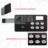 FLYINGAMZ 461106 476199 Membrane Switch Touchpad Fit for 476201 Replacement