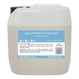 Akcare Agua Micelar Desmaquillante Derma Piel Sensible A Granel 4 L