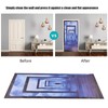 2PCS 3D Door Sticker Self Adhesive Scratch Resistant Waterproof 38.5x200cm