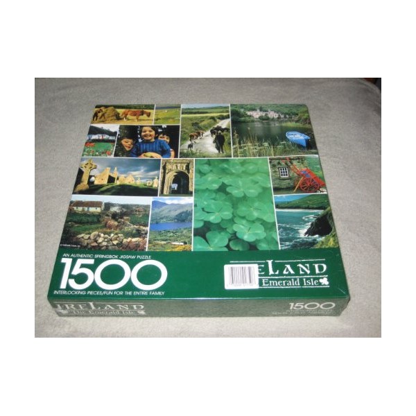 Springbok Ireland The Emerald Isle 1500 Piece Jigsaw Puzzle