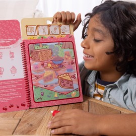 Melissa & Doug Melissa & Doug Scented Water Wow! Reusable Water-Reveal Coloring Activity Pad Travel Toy C Fruit