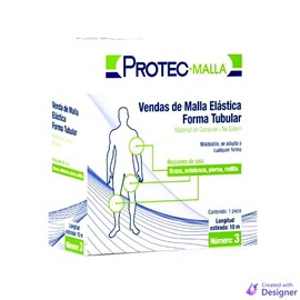 Venda de Malla Elastica Forma Tubular No. 3 de 10 metros