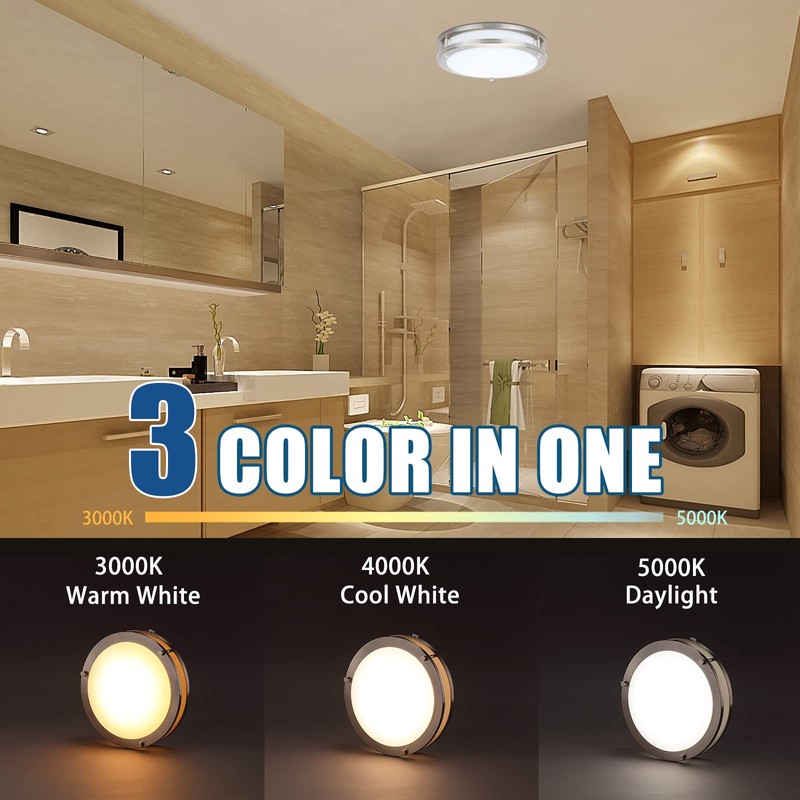 LED Flush Mount Ceiling Light - 16 Inch Ceiling Light