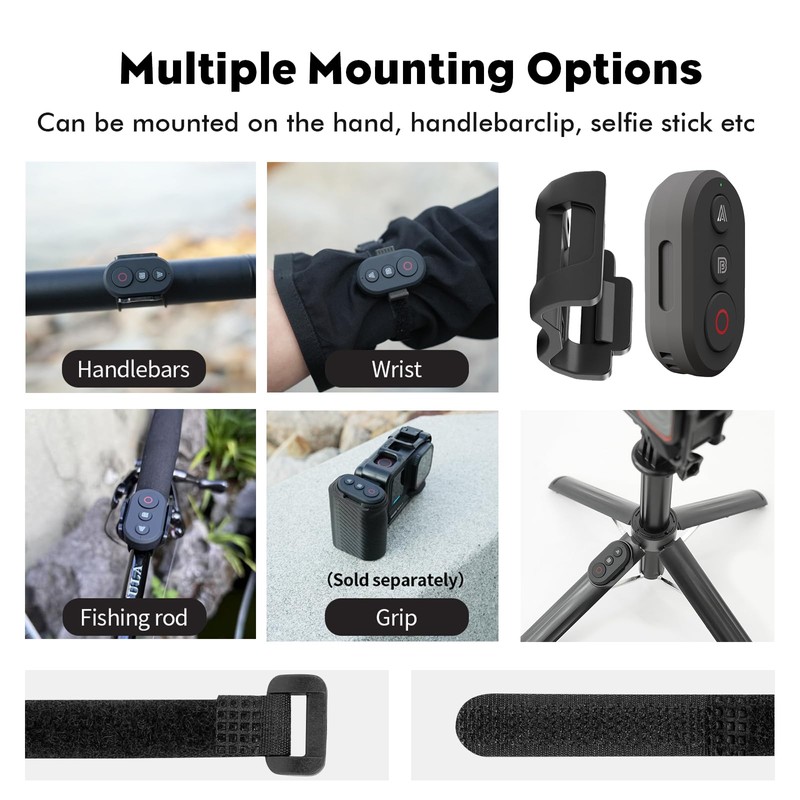 YDW Bluetooth Remote Controller Compatible with DJI Osmo 360/Action 6/5