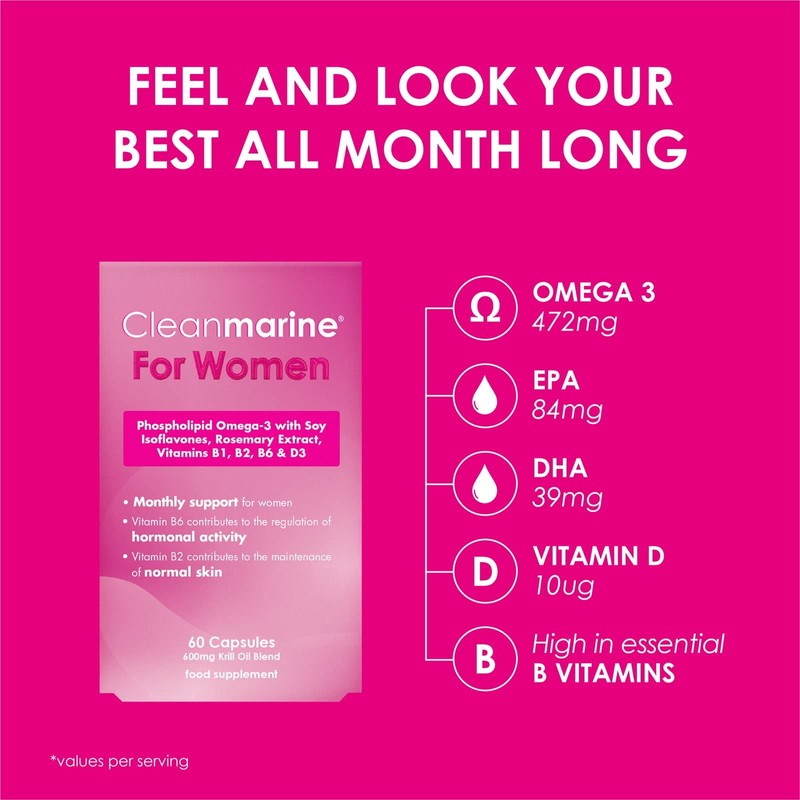 Cleanmarine for Women - Unique All in One Highly Absorbable