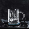 COSSIKA Ceramic Mugs, Chemical Mugs, Borosilicate Glass Coffee Cups with