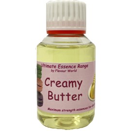 Creamy Butter Ultimate Essence Range Extra Strength Food Flavouring 100ml New professional range from Flavour World