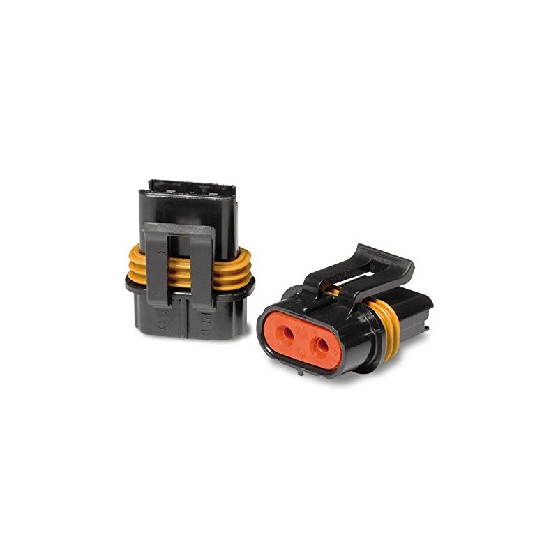 2 Pin Metri-Pack Waterproof Connector 10-12awg Terminals and Seals 46Amp