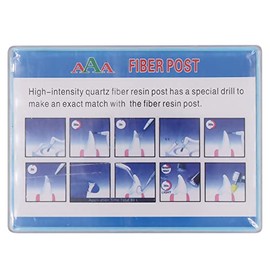 DENTASOP AAA Poste Dental de fibra de vidrio - poste para endodoncia