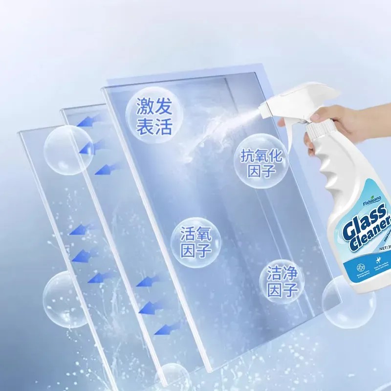 Limpiador De Cristales For Espejo De Baño Y Baño, Potente