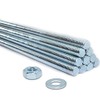 1 x M12 (300mm Length) Threaded BAR Plus Nuts &