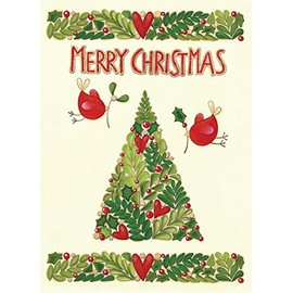 Performing Arts Embossed Foil Merry Christmas and Happy Stationery Paper, 51123-14