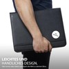 Vebon® Rome Writing Case A4 Large I Double Zip +