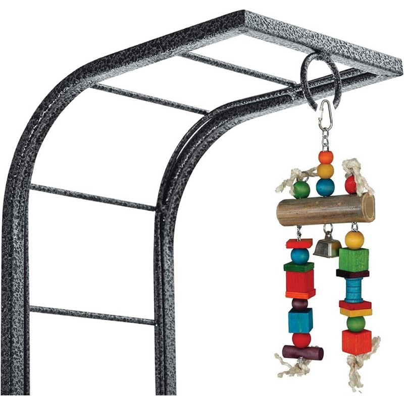 Elegant Design and Strong Wrought Iron Parrot Cockatiel Cockatoo Bird