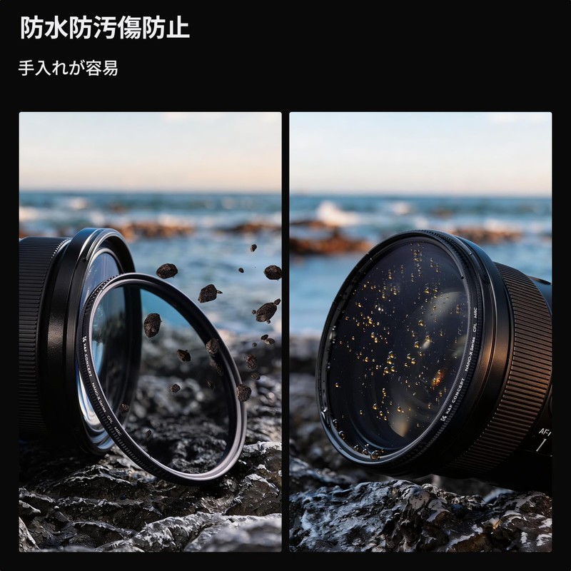 K&F CONCEPT 1.9 inches (49 mm) PL Filter Made in
