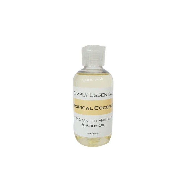 Simply Essential Tropical Coconut Body Massage Oil 100ml
