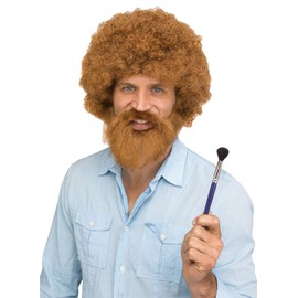 Fun World Costumes Groovin Ross Wig Brown