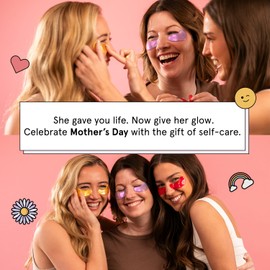 grace & stella Peptide Under Eye Patches with Niacinamide & Rice Extract - Firming Eye Masks for Dark Circles and Puffiness - Gifts Under 20 Dollars - Vegan, Cruelty-Free (White, 24 Pairs)