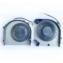 Fleshy Leaf CPU+GPU Cooling Fan Replacement for Hasee G7-CT5NA G7-CT7NA Z8-CT7NA Z8-CT7NT Z8-CR7N1 6-31-NH5C2-100 6-31-NH77L-100 DFS5M325063B1N FLHJ DFS5K221153711 FLHF
